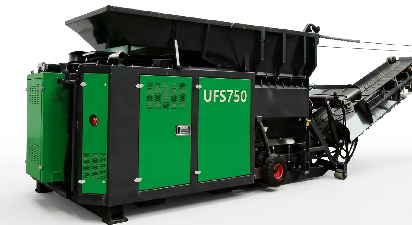 UFS750 waste shredder