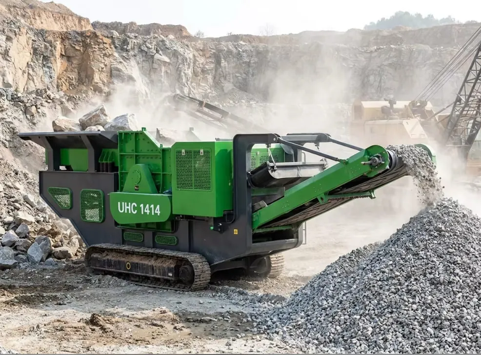UHC600 Construction Waste Hammer Crusher