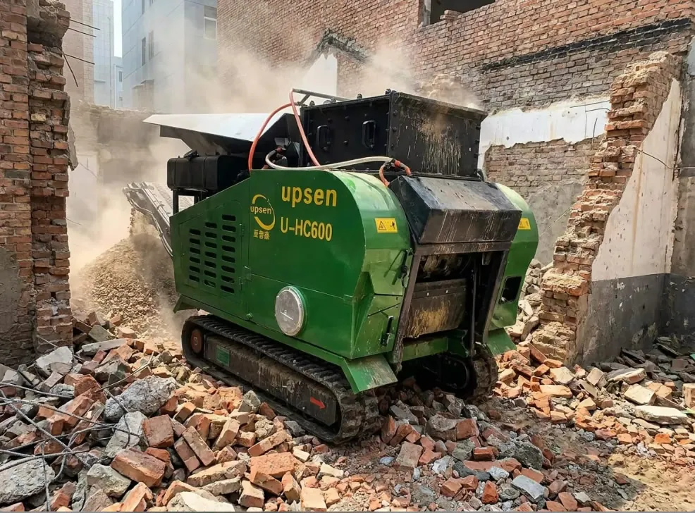 UHC600 Crawler Mounted Hammer Crusher