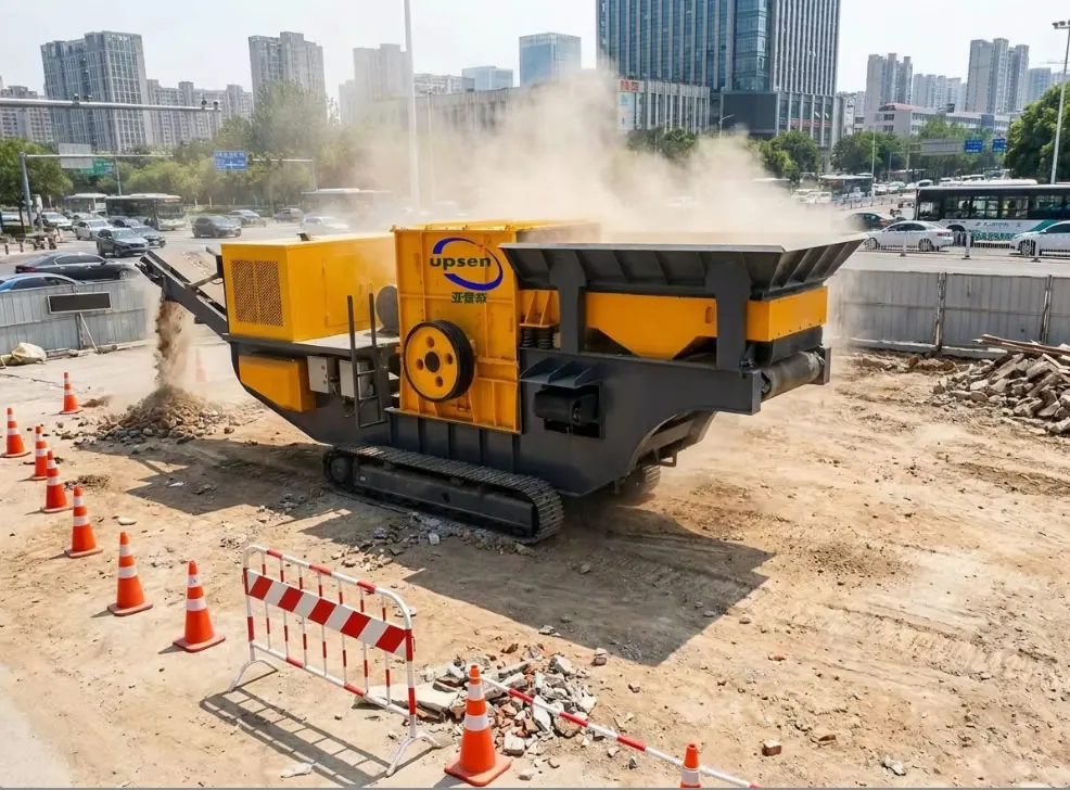 UHC600 Heavy Duty Crawler Hammer Crusher