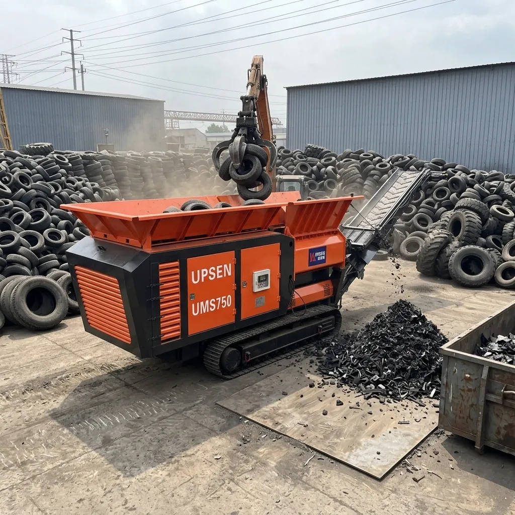 UMS750 Tire Recycling Solution