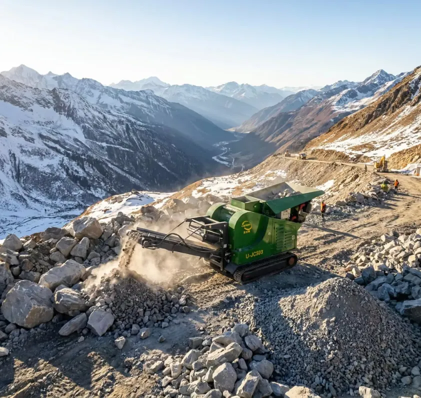 UJC503 Mini Jaw Crusher