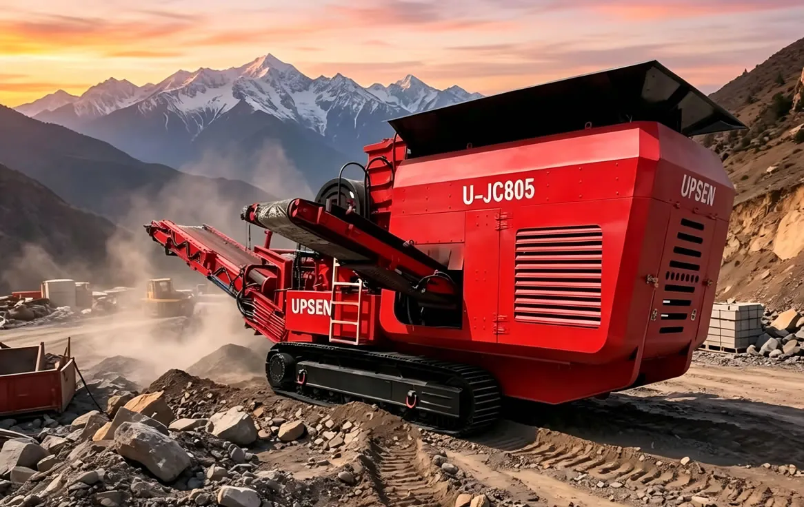 UJC805 80-100t mobile crusher
