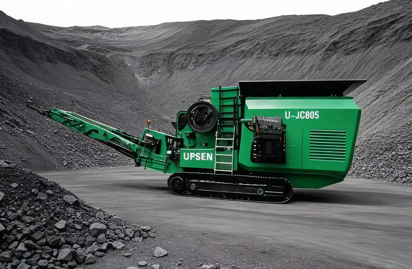 UJC8055 mobile jaw crusher