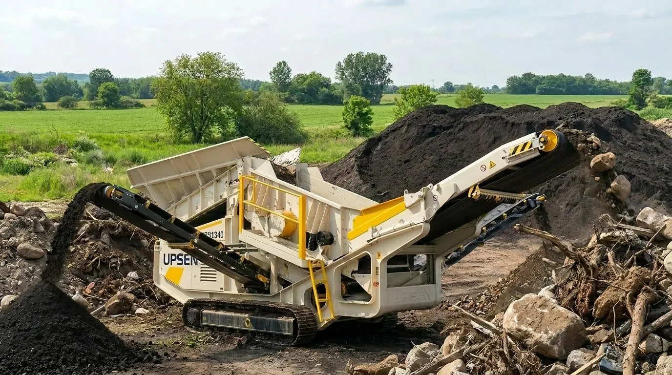 UZS1340 topsoil screener